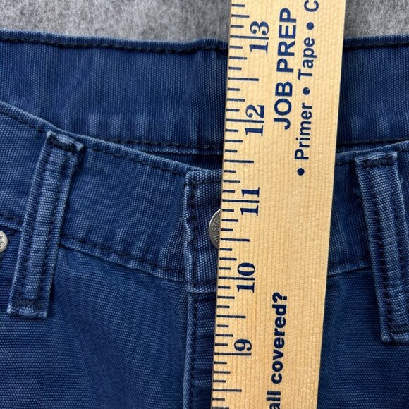 Levi's 514 Straight Fit Jeans Men's Size 36 X 34 Mid Rise Indigo Denim - Picture 9 of 12